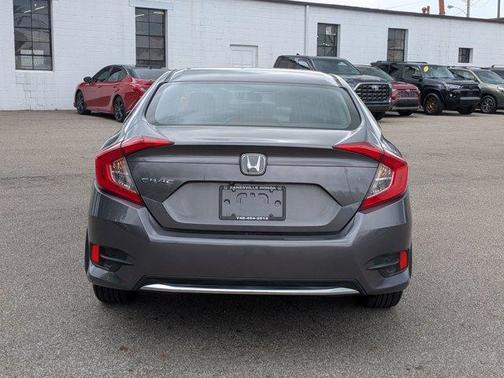 Gray 2019 Honda Civic LX