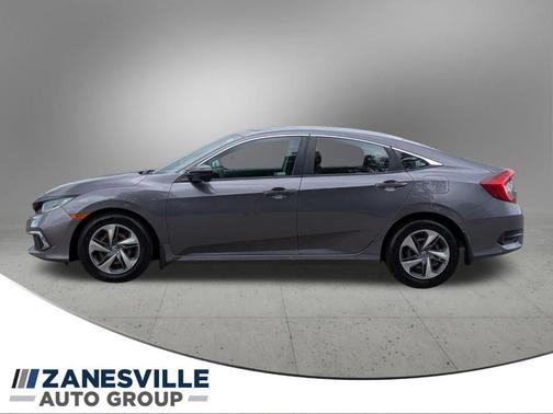 Gray 2019 Honda Civic LX