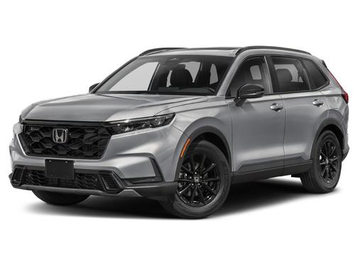 Solar Silver Metallic 2026 Honda CR-V Hybrid Sport-L