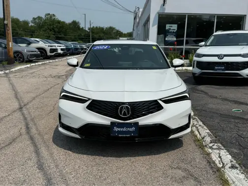 Platinum White Pearl 2024 Acura Integra w/A-Spec Technology Package