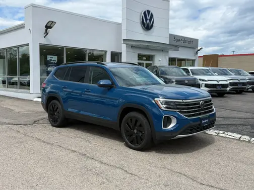 Mountain Lake Blue Metallic 2026 Volkswagen Atlas 2.0T SE w/Technology