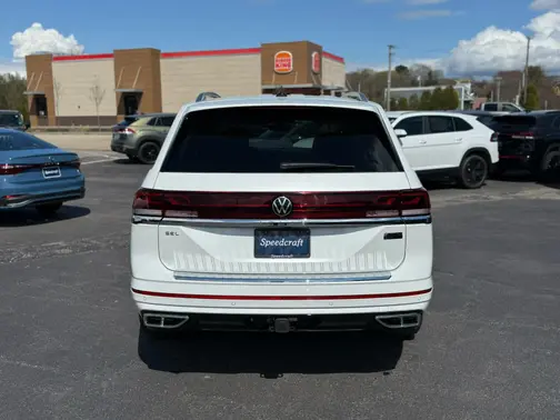 Opal White Pearl 2026 Volkswagen Atlas 2.0T SEL Premium R-Line