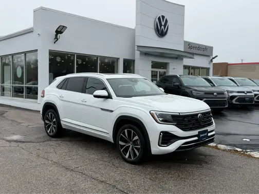 Opal White Pearl 2026 Volkswagen Atlas Cross Sport 2.0T SEL Premium R-Line