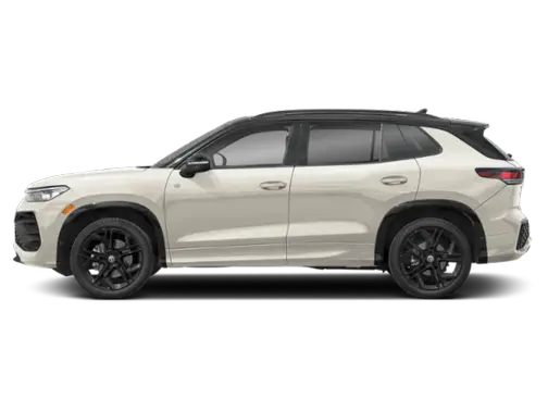 SANDSTONE W/DEEP BLACK ROOF 2026 Volkswagen Tiguan SE R-Line Black
