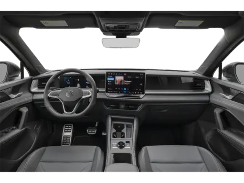 SANDSTONE W/DEEP BLACK ROOF 2026 Volkswagen Tiguan SE R-Line Black