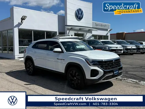 Opal White Pearl 2026 Volkswagen Atlas Cross Sport 2.0T SE