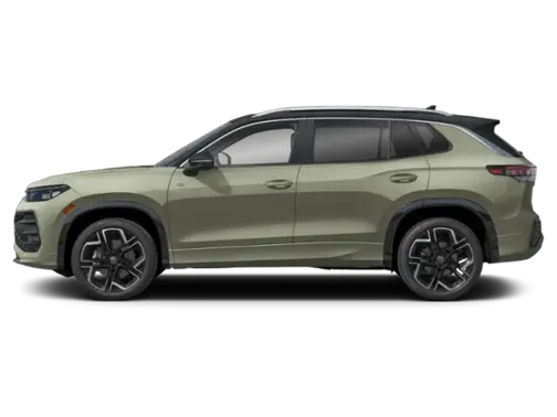 AVOCADO GREEN W/BLACK ROOF 2026 Volkswagen Tiguan SEL R-Line Turbo