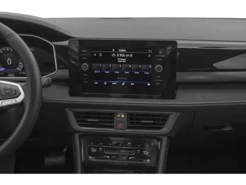 Monument Gray w/Deep Black Roof 2026 Volkswagen Taos SE Black