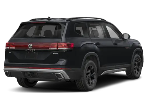Deep Black Pearl 2026 Volkswagen Atlas 2.0T Peak Edition