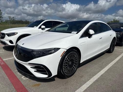 Polar White 2023 Mercedes-Benz EQS 450 4MATIC