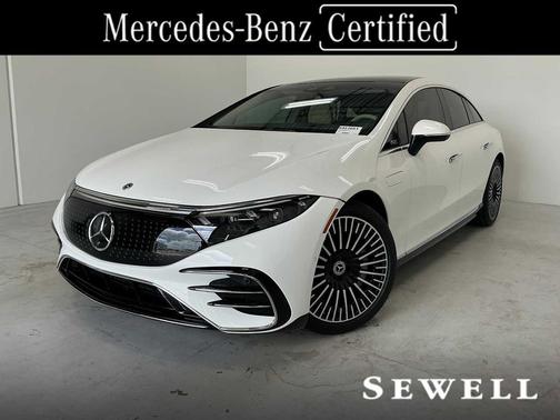 Polar White 2023 Mercedes-Benz EQS 450 4MATIC