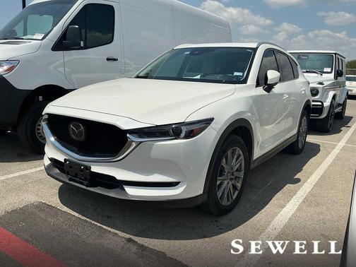 Snowflake White Pearl Mica 2021 Mazda CX-5 Grand Touring Reserve