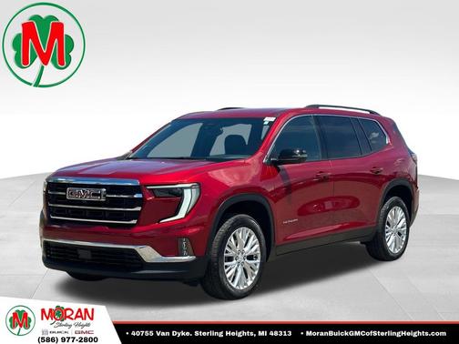 Volcanic Red Tintcoat 2024 GMC Acadia Elevation