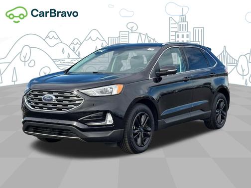Agate Black 2020 Ford Edge SEL