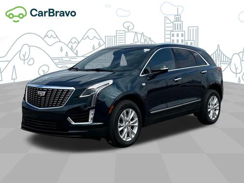 Emerald Lake Metallic 2024 Cadillac XT5 Luxury