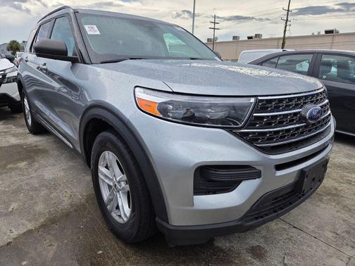 Silver Metallic 2023 Ford Explorer XLT