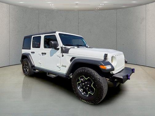 Bright White Clearcoat 2019 Jeep Wrangler Unlimited Sport