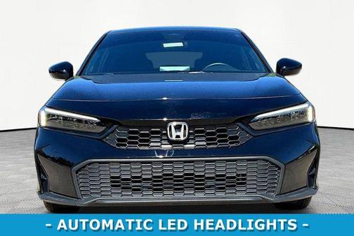 Crystal Black Pearl 2025 Honda Civic Sport