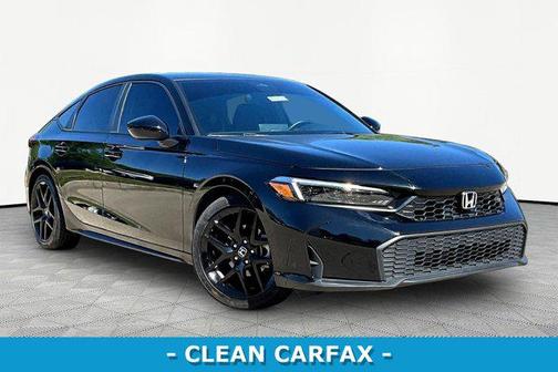 Crystal Black Pearl 2025 Honda Civic Sport
