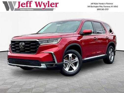 Radiant Red Metallic II 2024 Honda Pilot EX-L 7 Passenger