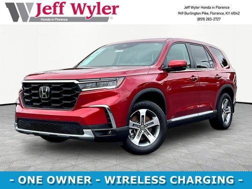 Radiant Red Metallic II 2024 Honda Pilot EX-L 7 Passenger