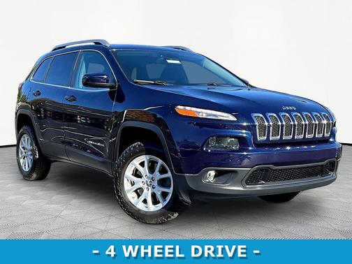 True Blue Pearlcoat 2016 Jeep Cherokee Latitude