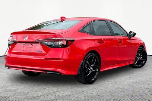 Rallye Red 2026 Honda Civic Hybrid Sport
