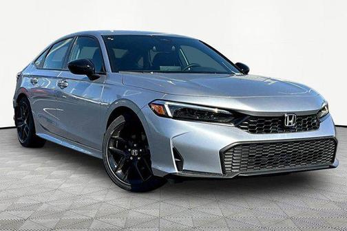 Solar Silver Metallic 2026 Honda Civic Sport