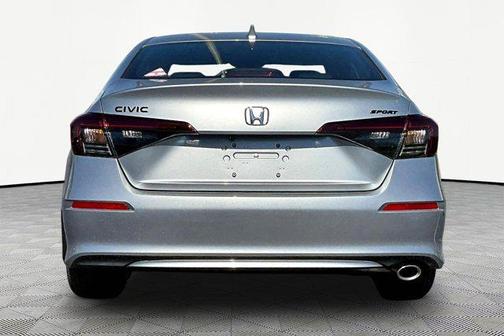 Solar Silver Metallic 2026 Honda Civic Sport
