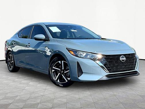 Atlantic Gray Metallic 2024 Nissan Sentra SV