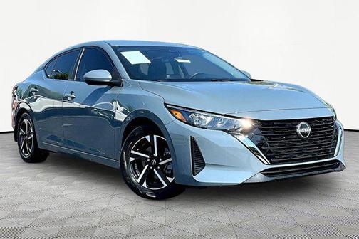 Atlantic Gray Metallic 2024 Nissan Sentra SV