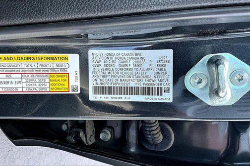 2023 Honda Civic Touring