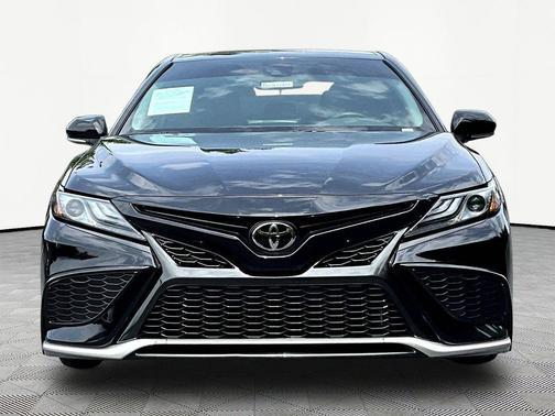 Midnight Black Metallic 2023 Toyota Camry XSE