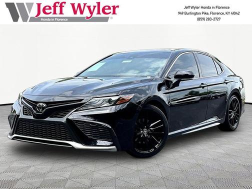 Midnight Black Metallic 2023 Toyota Camry XSE