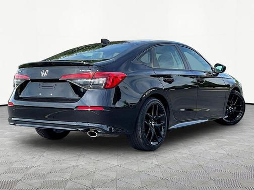 Crystal Black Pearl 2024 Honda Civic Sport