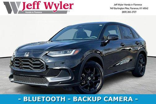 Crystal Black Pearl 2024 Honda HR-V 2WD Sport