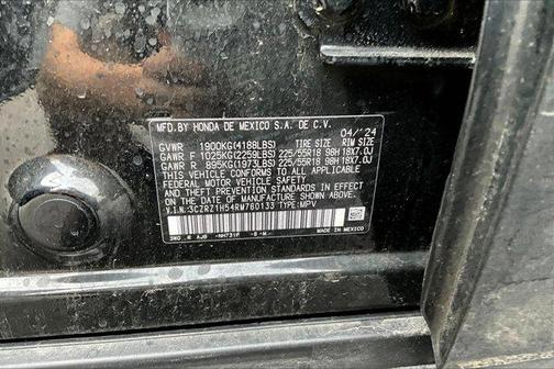 2024 Honda HR-V 2WD Sport