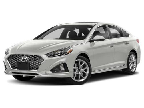 Quartz White Pearl 2018 Hyundai SONATA Sport
