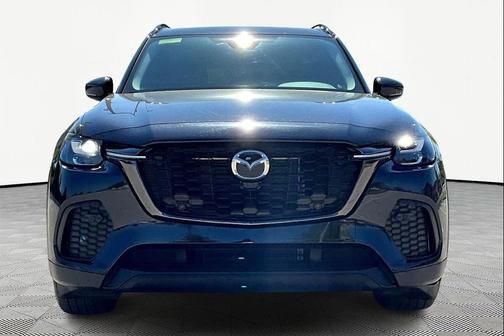 Jet Black Mica 2025 Mazda CX-70 3.3 Turbo Preferred Package