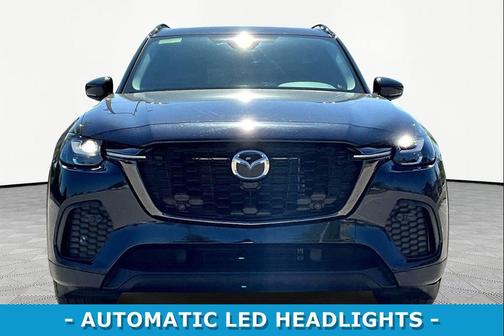 Jet Black Mica 2025 Mazda CX-70 3.3 Turbo Preferred Package