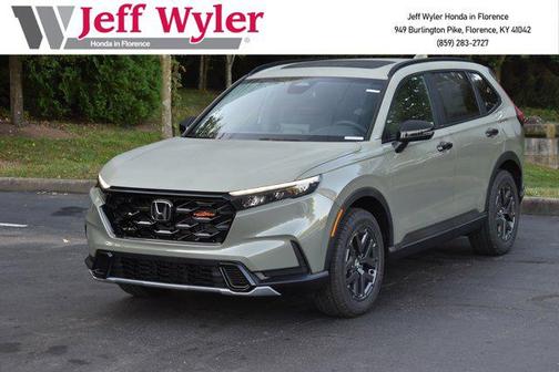Ash Green Metallic 2026 Honda CR-V Hybrid TrailSport AWD