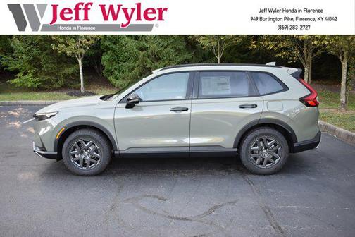 Ash Green Metallic 2026 Honda CR-V Hybrid TrailSport AWD