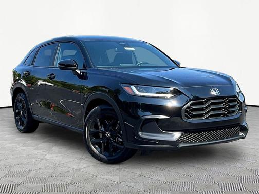 Crystal Black Pearl 2025 Honda HR-V AWD Sport