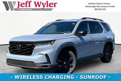 Sonic Gray Pearl 2025 Honda Pilot Black Edition