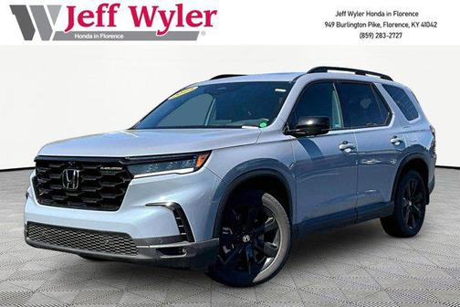 Sonic Gray Pearl 2025 Honda Pilot Black Edition