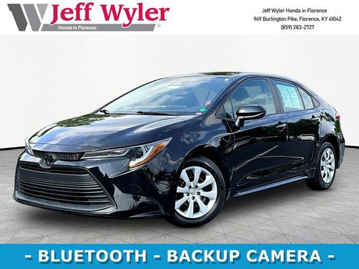 Midnight Black Metallic 2024 Toyota Corolla LE