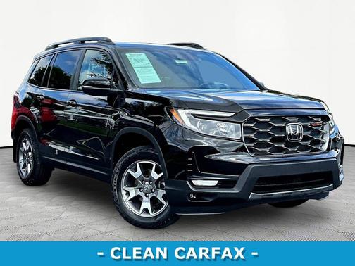 Crystal Black Pearl 2023 Honda Passport AWD TrailSport