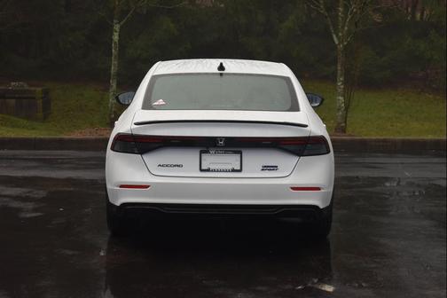 Platinum White Pearl 2026 Honda Accord Hybrid Sport-L