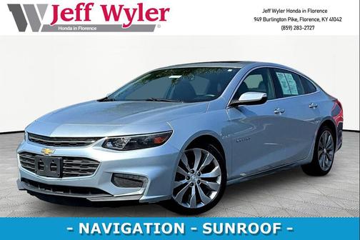 Arctic Blue Metallic 2017 Chevrolet Malibu Premier