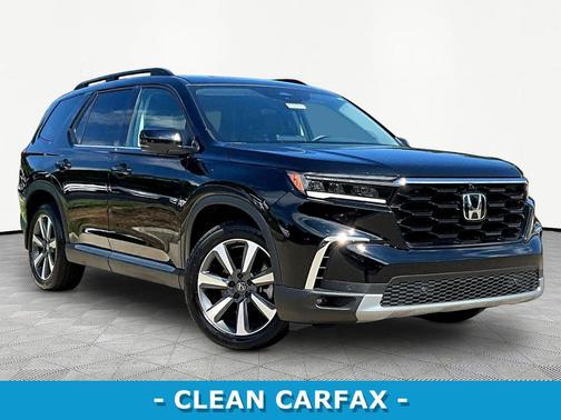Crystal Black Pearl 2025 Honda Pilot Elite